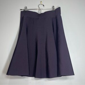 TED BAKER Women's Skarlet A-Line Skirt Purple Plum Stretch Size 3